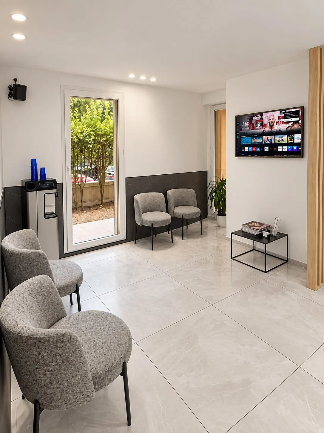 Accueil du cabinet dentaire à Menton